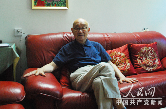 查全性教授近照(刘旭霞/摄影)