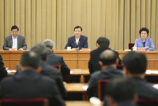 11月4日,学习贯彻党的十八届五中全会精神中央宣讲团动员会在北京召开。中共中央政治局常委、中央书记处书记刘云山出席会议并讲话。